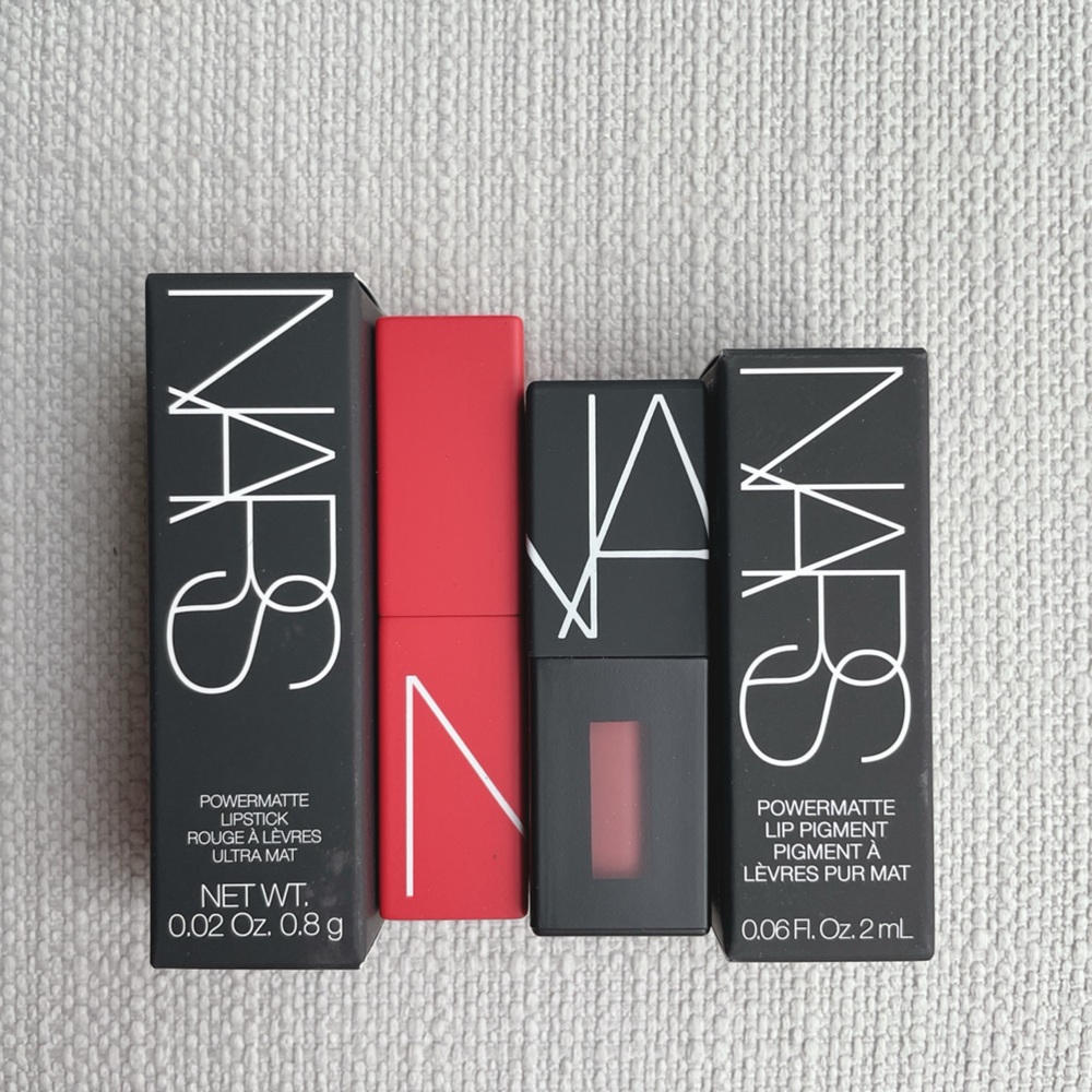 NARS mini Powermatte lip bundle
